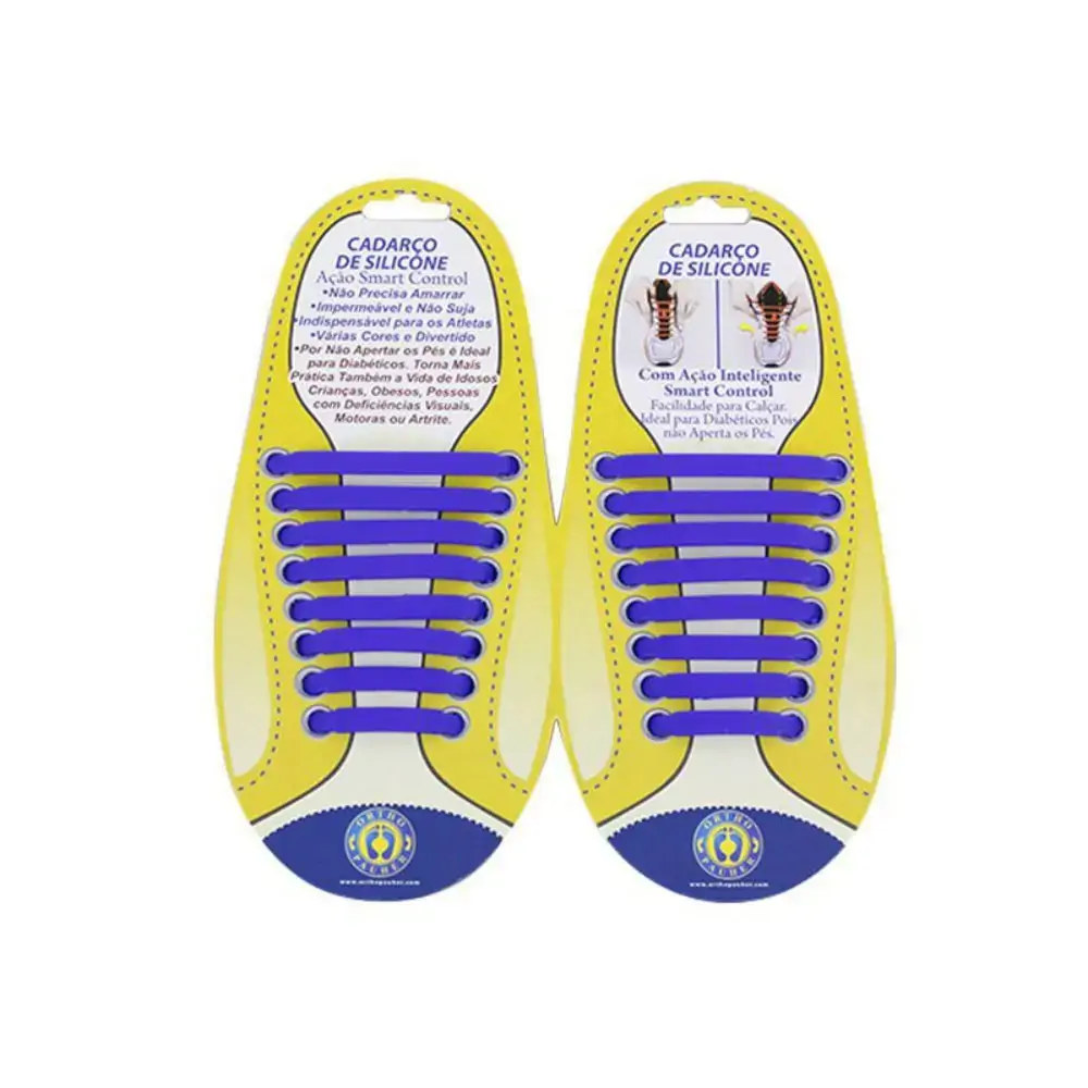 Cadarço de Silicone Azul 4090 Orthopauher