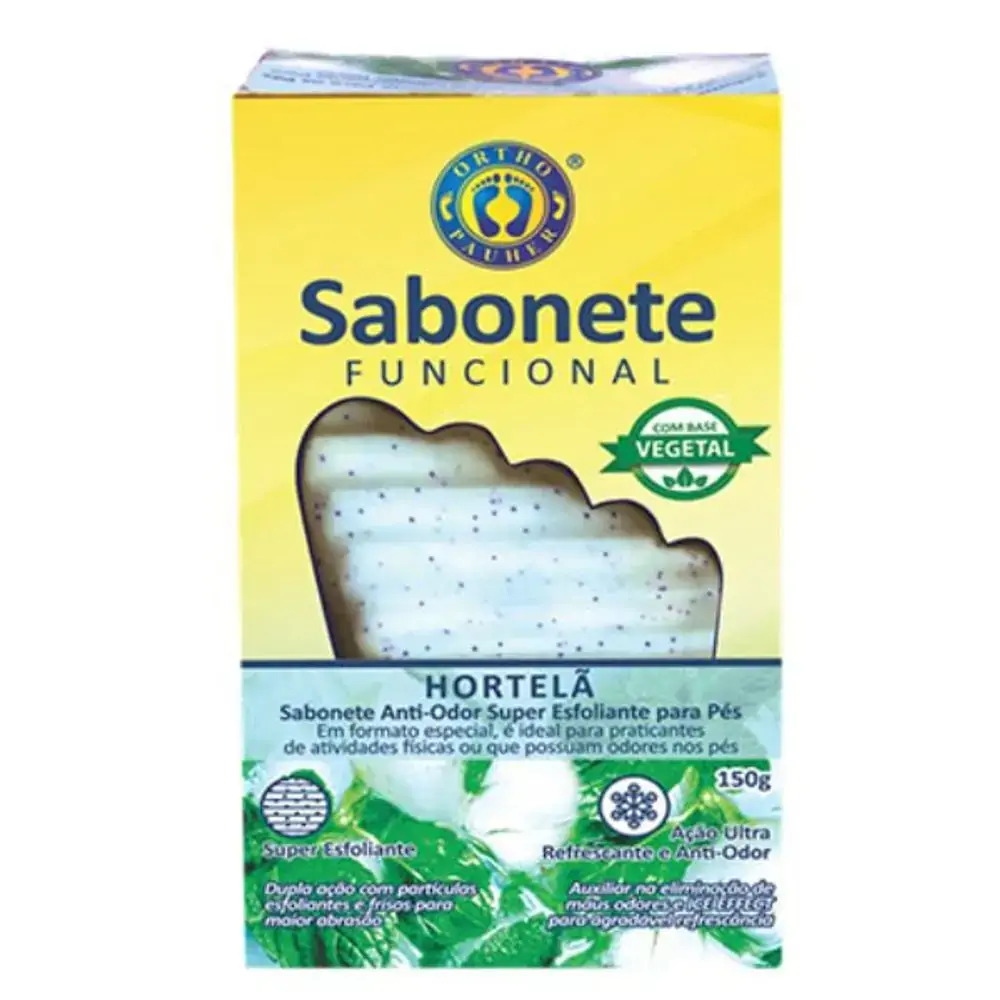 Sabonete Funcional Hortela Cm203 Ortho Pauher