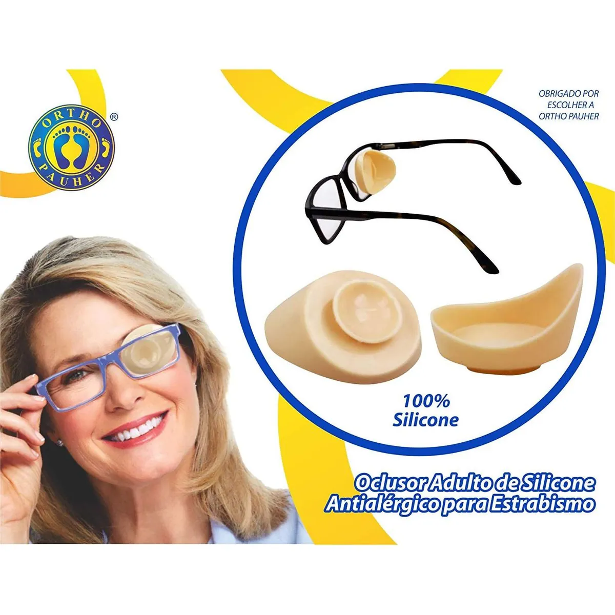 Oclusor Silicone Adulto Orthopauher 8023