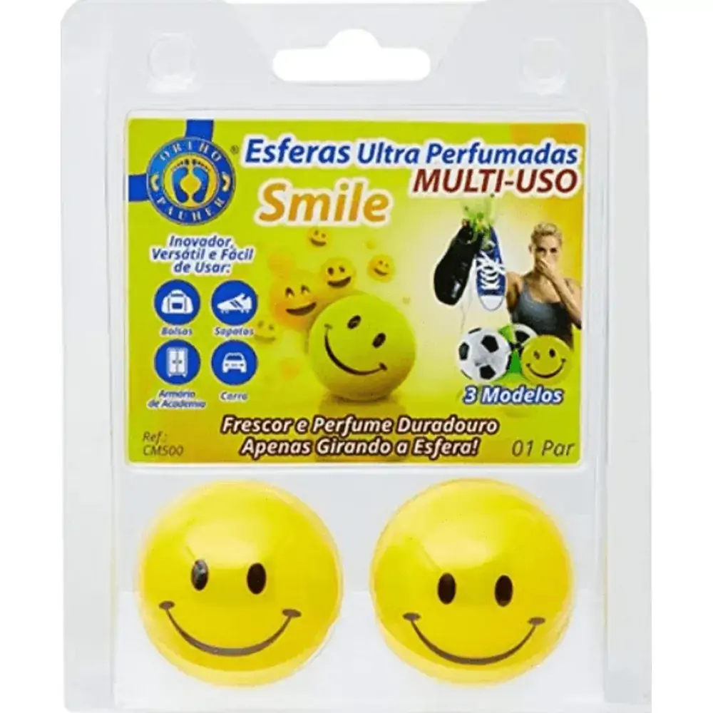 Esfera Ultra Perfumada Multi Uso CM500 Amarelo Ortho Pauher