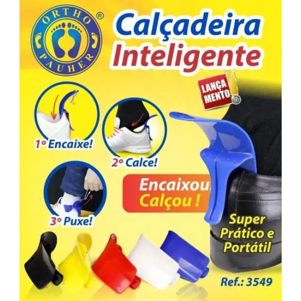 Calçadeira Inteligente - Vermelho - Ortho Pauher