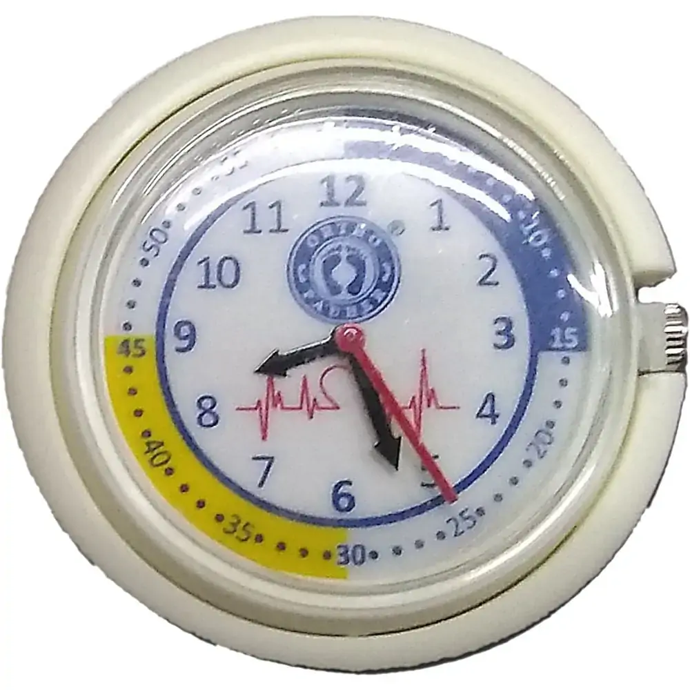 Relógio Para Estetoscópio Stethowatch Ortho Pauher - Ac751 - Branco