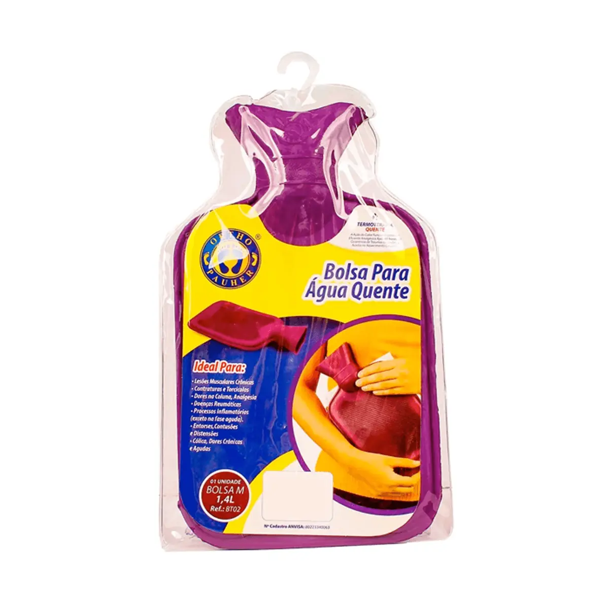 Bolsa Para água Quente 1,4l Ortho Pauher M