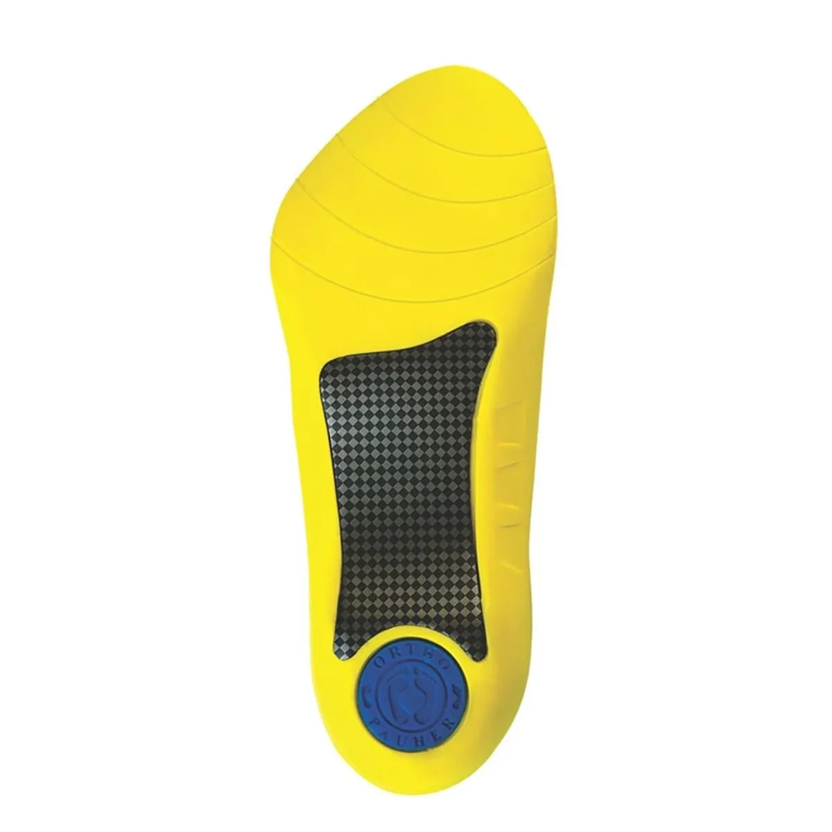 AC017 - Palmilha 3/4 Suporte Sustentação Do Arco E Estabilidade Softpauher Feminina - Cor: Amarelo