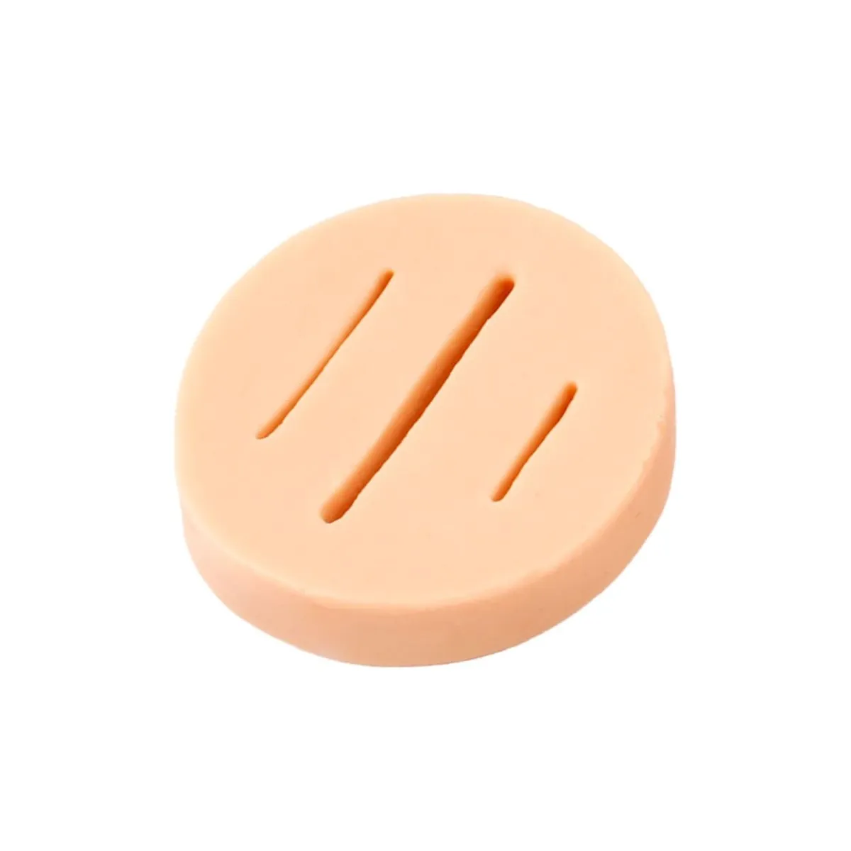 Simulador de Pele para Treinamento de Sutura - 7cm x 1,5cm - SG01 Disco - Ortho Pauher - Simulador d