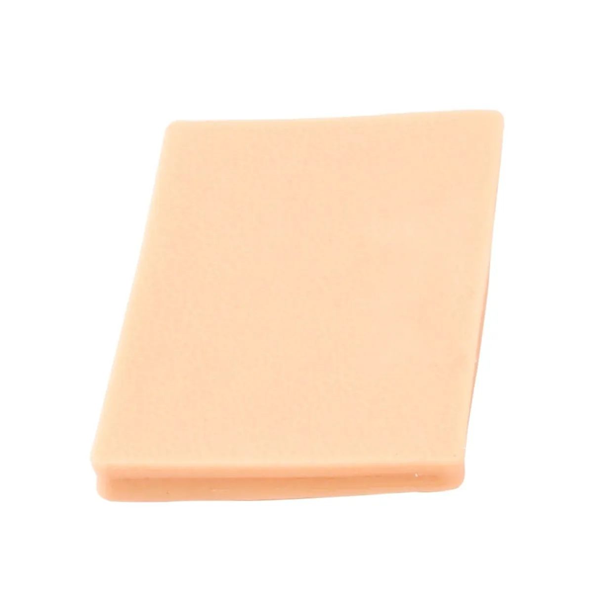 Simulador de Pele para Treinamento de Sutura - 7 x 10 x 1,5cm - SG02 Placa - Ortho Pauher - Simulado