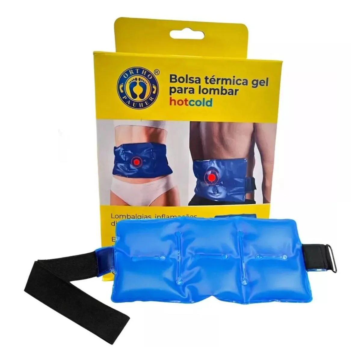 Bolsa Térmica Gel para Lombar HotCold Ac142 Orthopauher