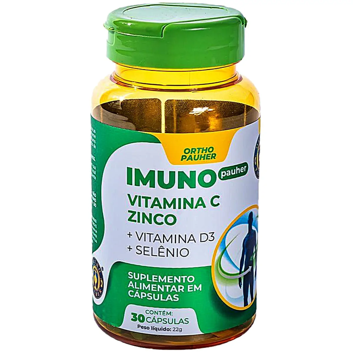 Suplemento Alimentar Imuno Pauher - 30 Cápsulas