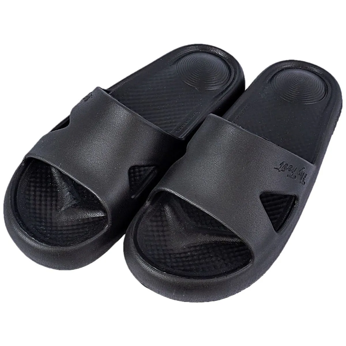 Sandália Ortopédica Fly Feet Nuvem Esporão Preta 33/34