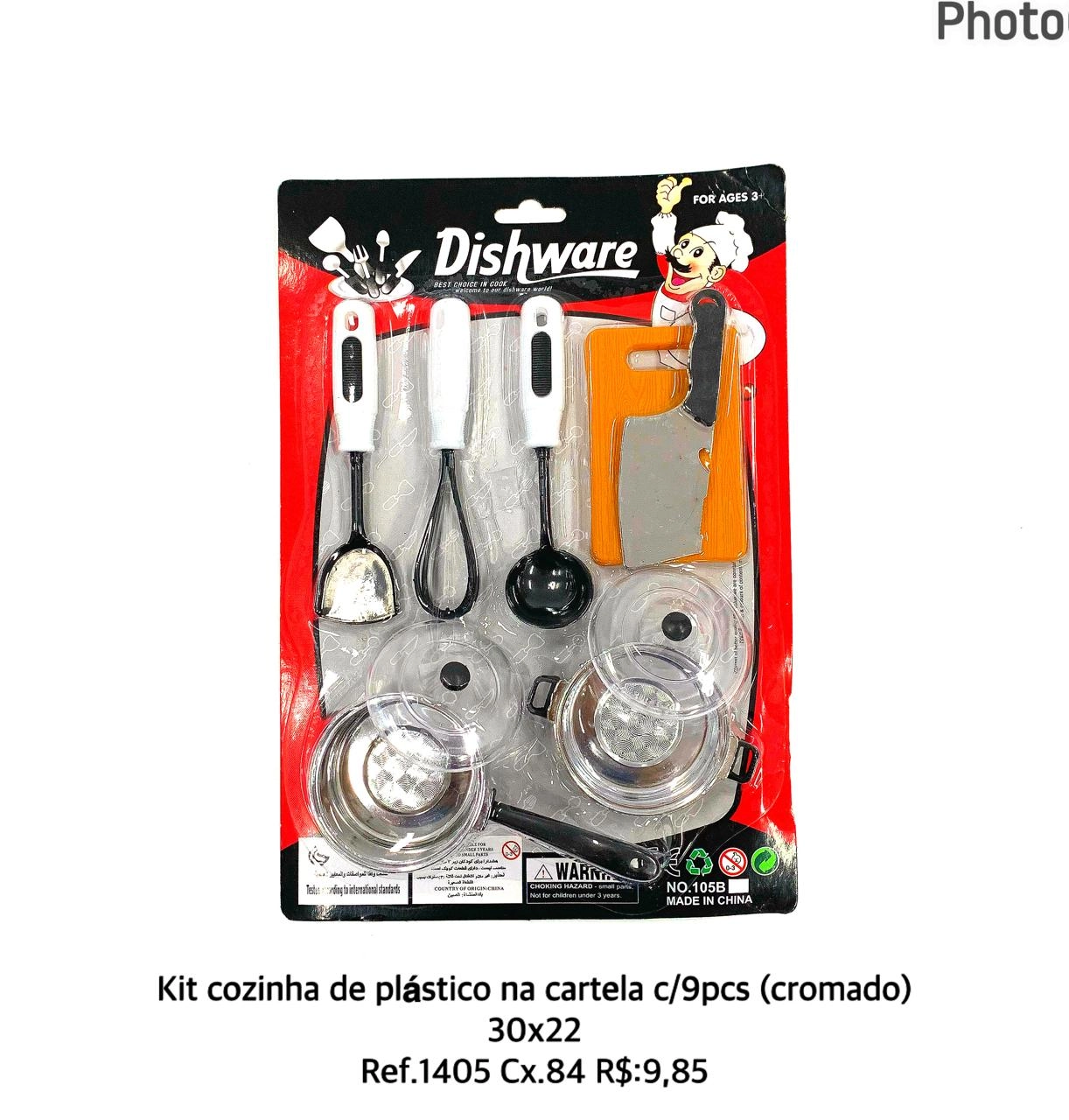 Kit Cozinha C 9pc Ff 1405