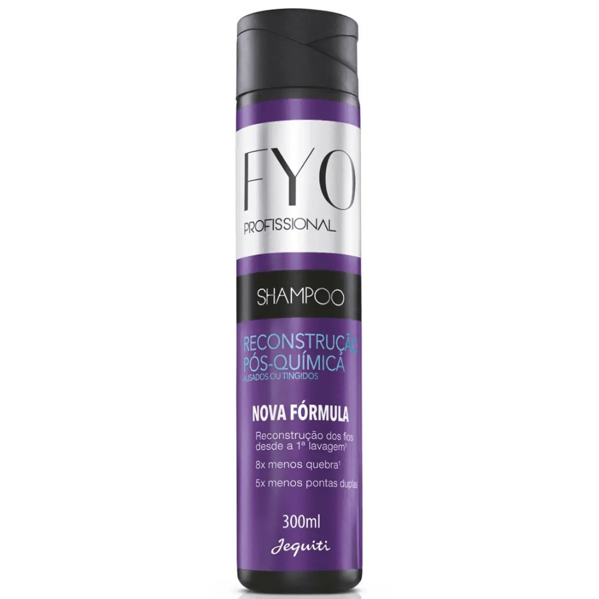 Shampoo Fyo Profissional Reconstrução Pós-Química Alisados ou Tingidos Jequiti 300 ml