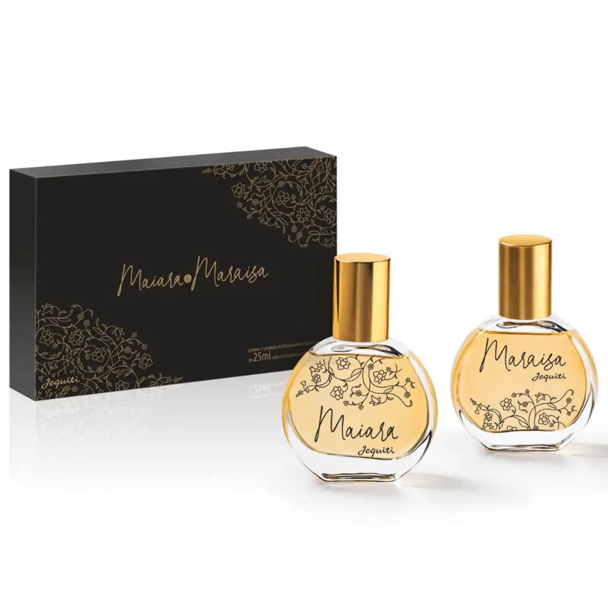 Estojo Maiara & Maraísa Jequiti, 2 x 25 ml 2 x 25 ml