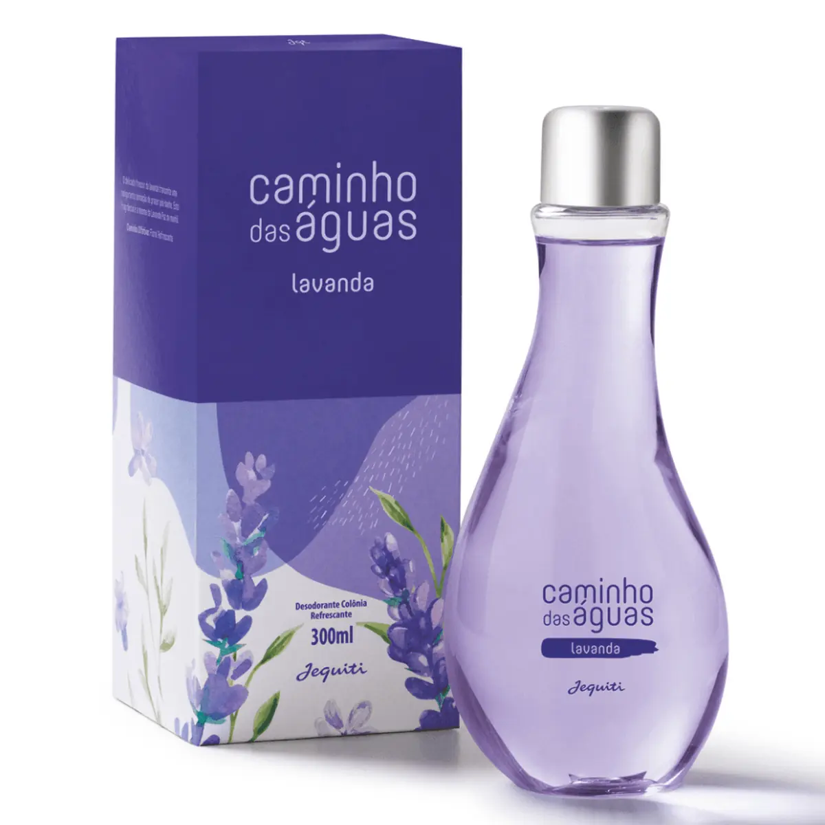 Desodorante Colônia Refrescante Caminho das Águas Lavanda Jequiti 300 ml