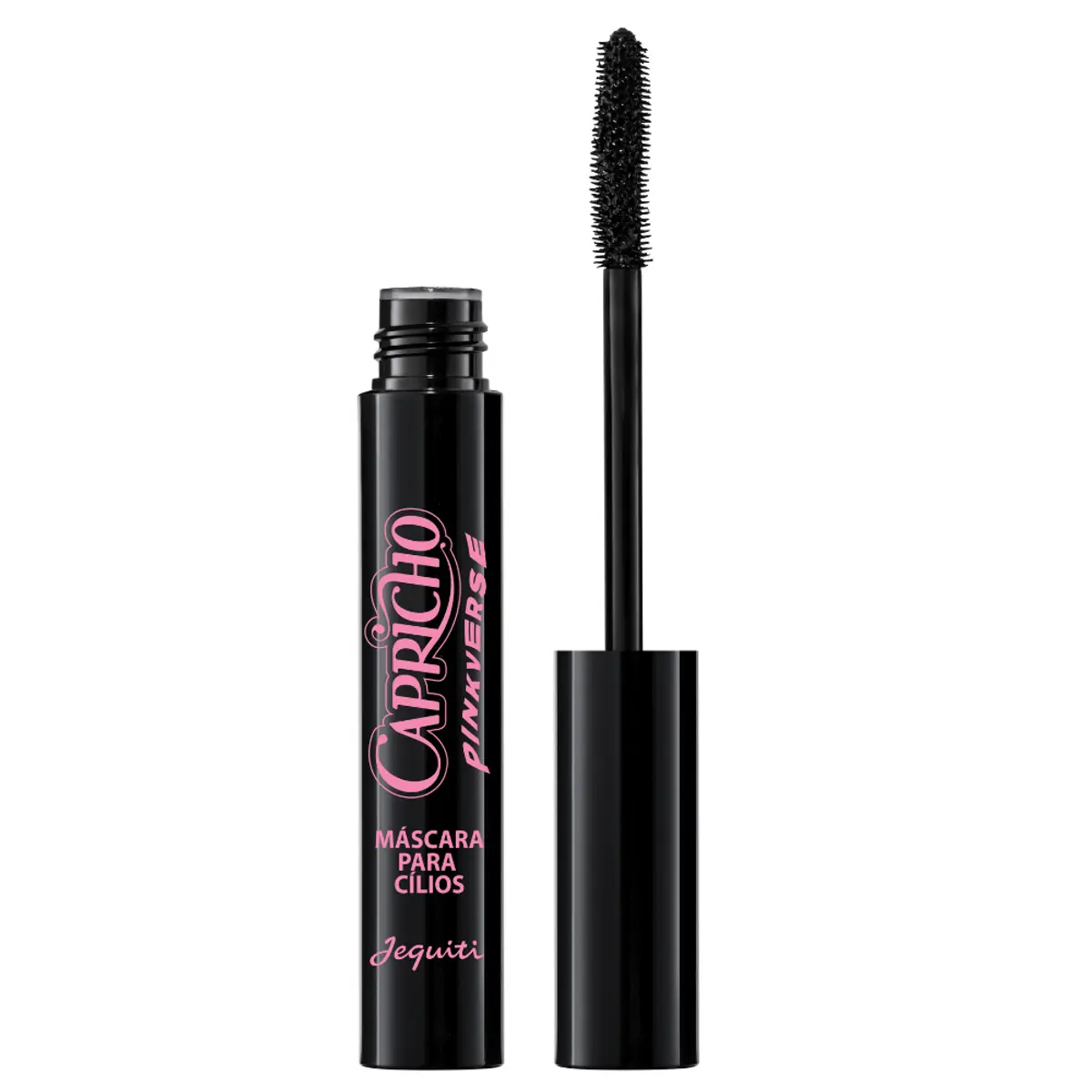 Mascara Para Cilios Capricho Pinkverse Jequiti Preta 4ml