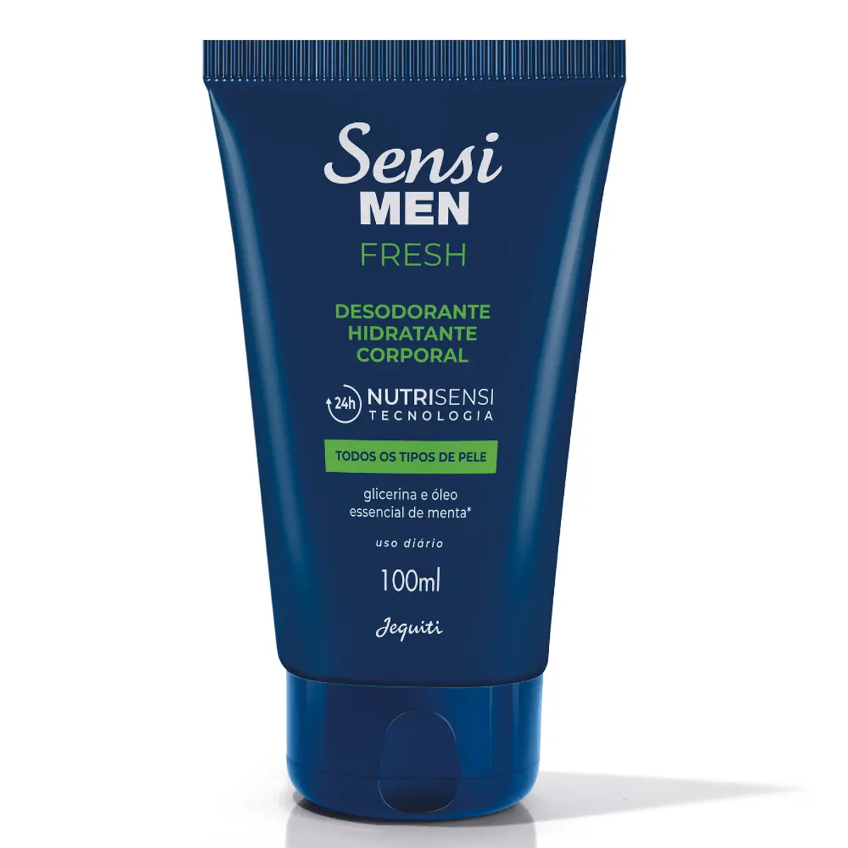 Desodorante Hidratante Corporal Sensi Men Fresh Jequiti 100 ml
