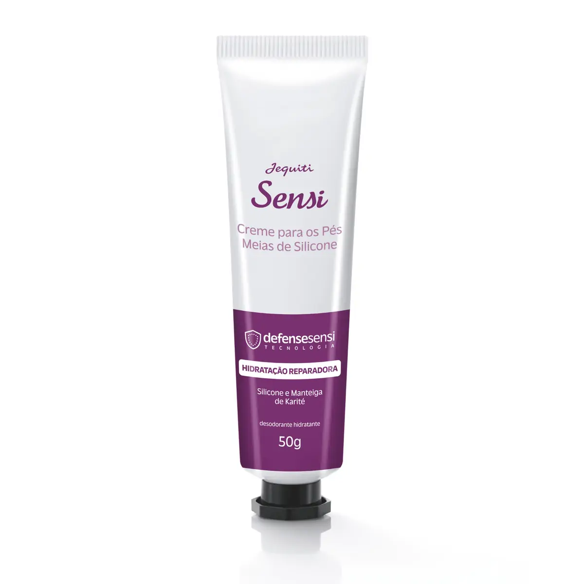 Creme Hidratante Para Os Pés Sensi Meias De Silicone, 50g - 50 g
