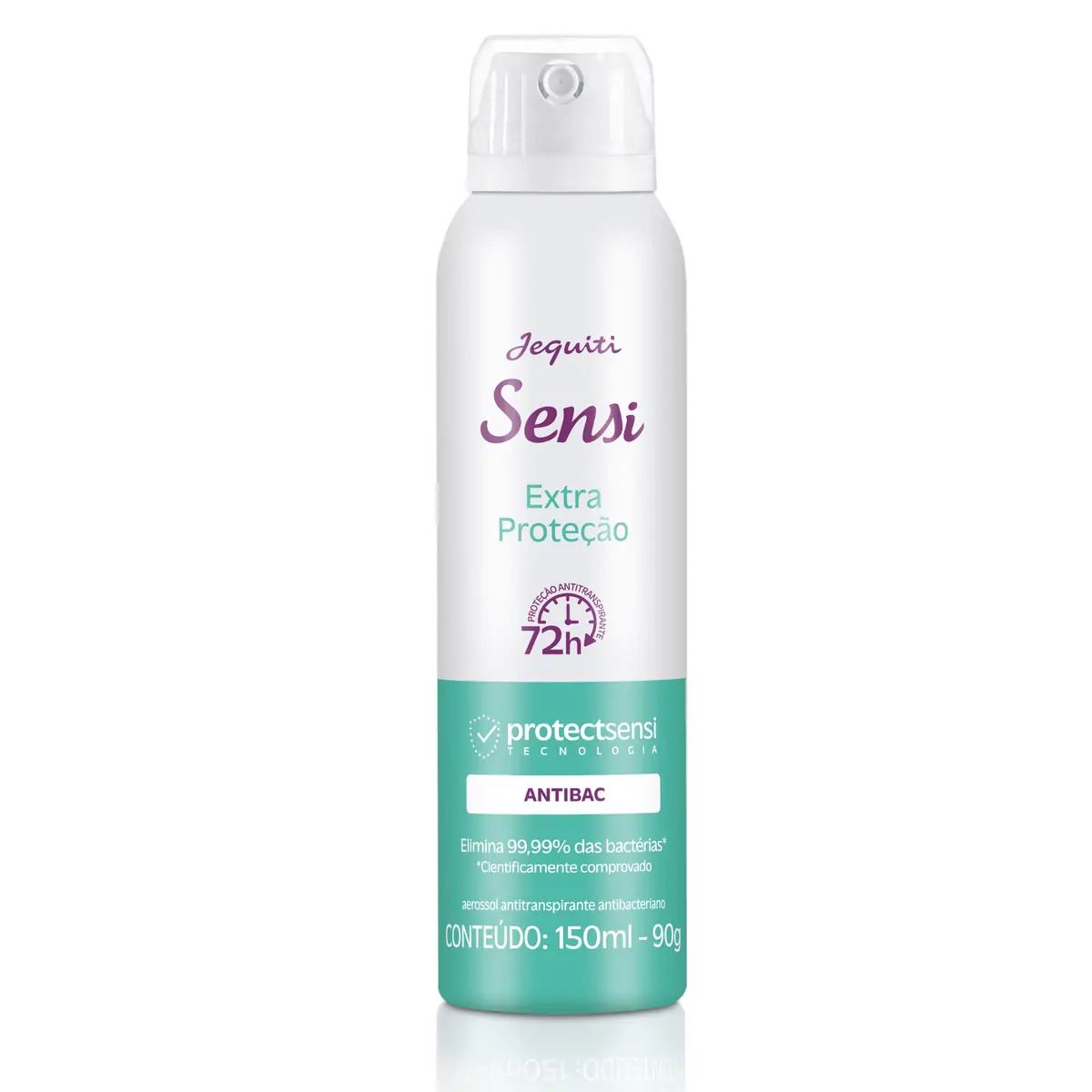 Desodorante Antitranspirante Aerossol Sensi Antibac, 150 ml - 90g