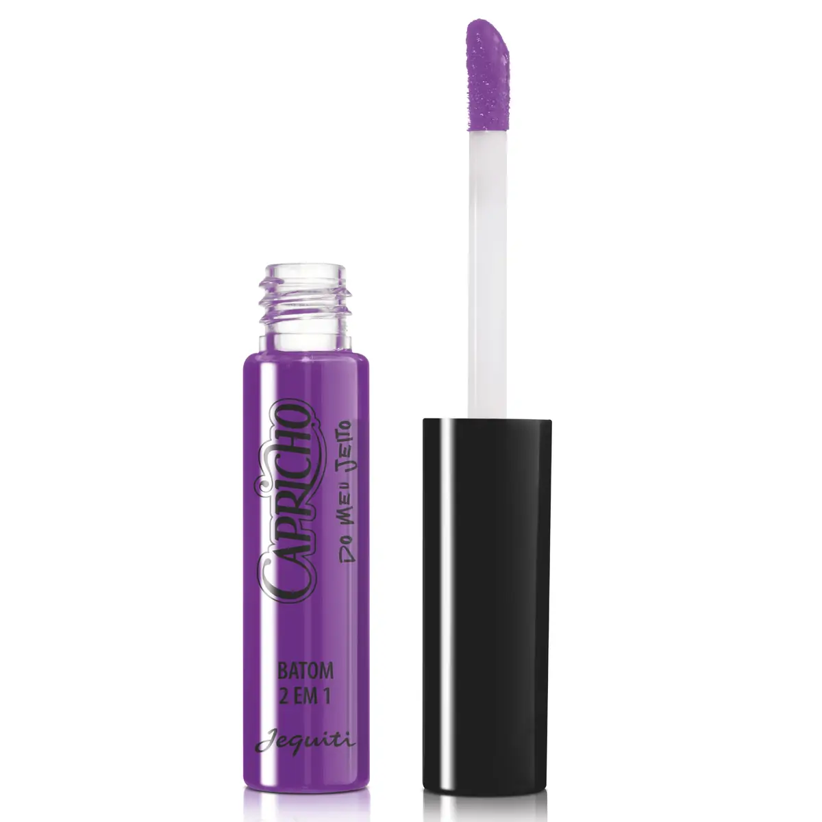 Batom 2 em 1 - Multifuncional Capricho Lilás, 4,7ml - 4,7 ml