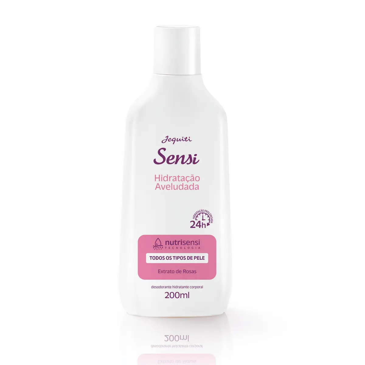 Hidratante Corporal Sensi Hidratacao Aveludada Extrato De Rosas 200ml
