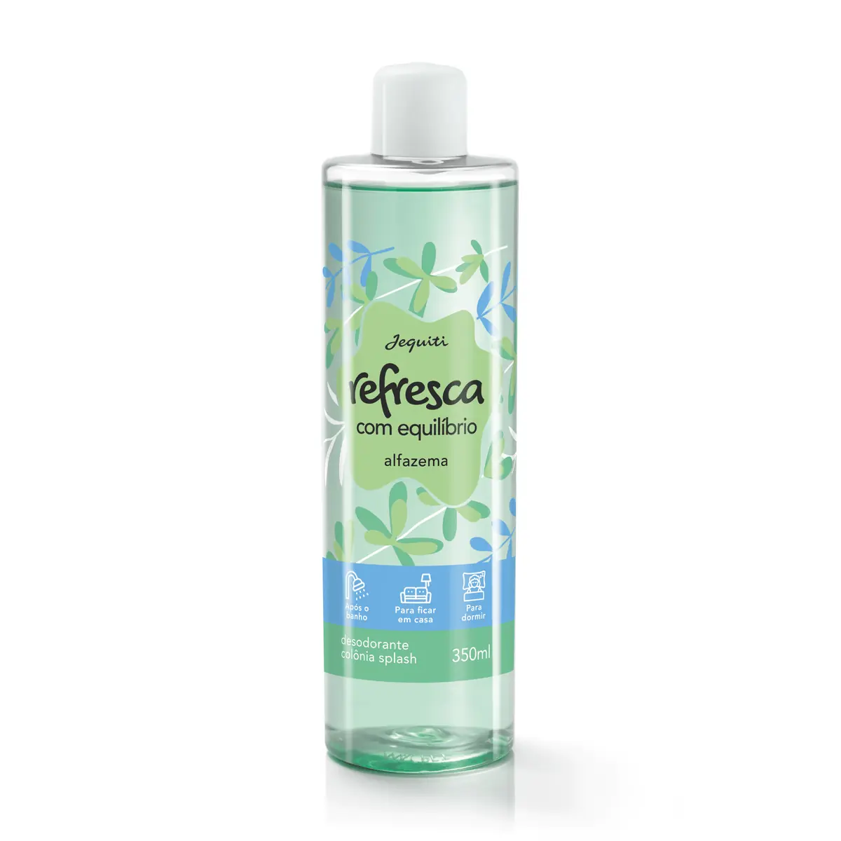 Desodorante Colonia Splash Jequiti Refresca Com Equilibrio, 350ml