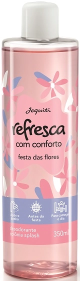 Desodorante Colonia Splash Jequiti Refresca Com Conforto, 350ml