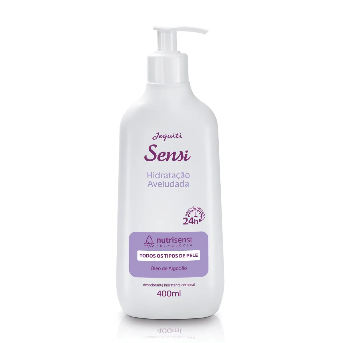 Desodorante Hidratante Sensi Corporal Hidratação Algodão, 400 ml