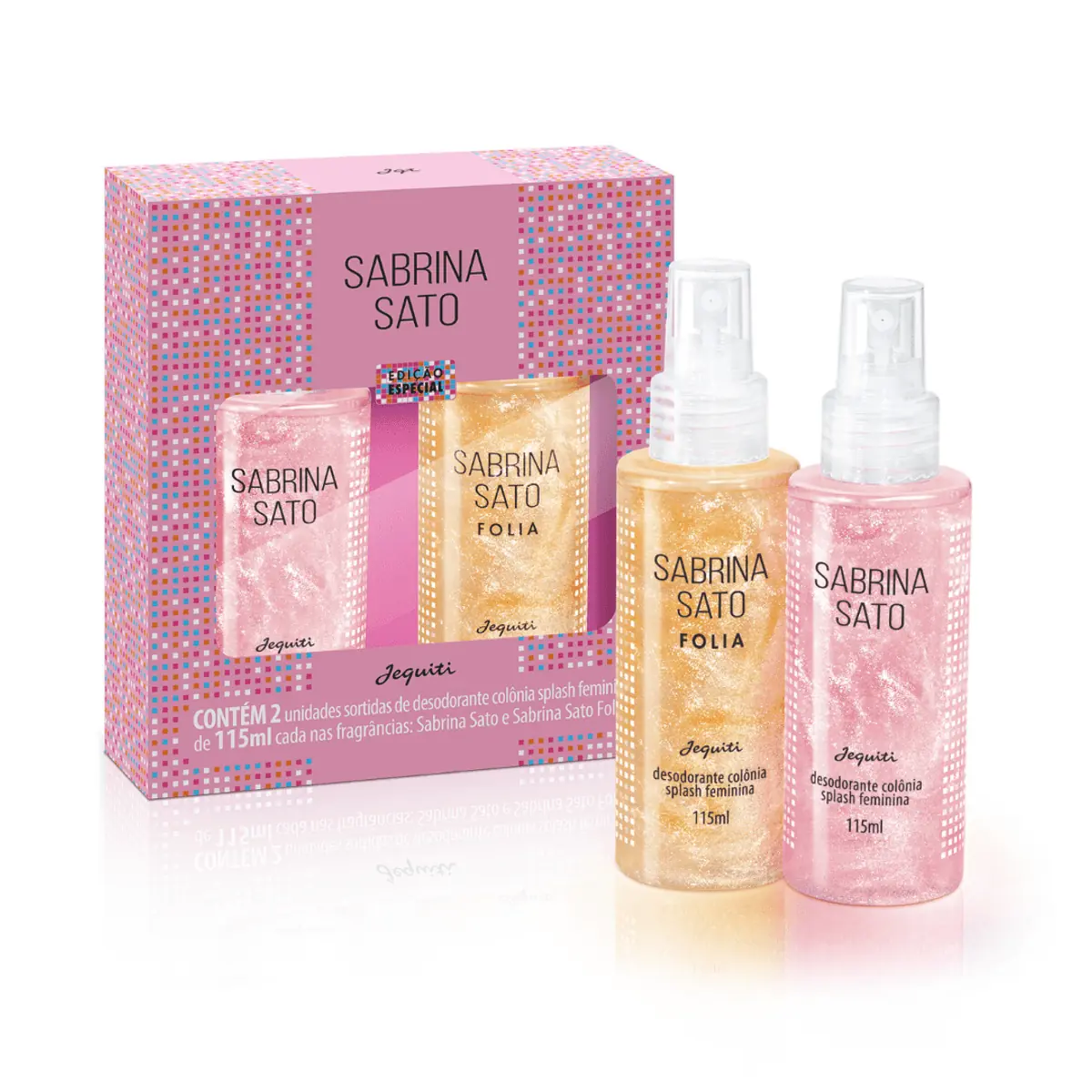 Kit Jequiti Sabrina Sato Col 115ml Splash Sabrina