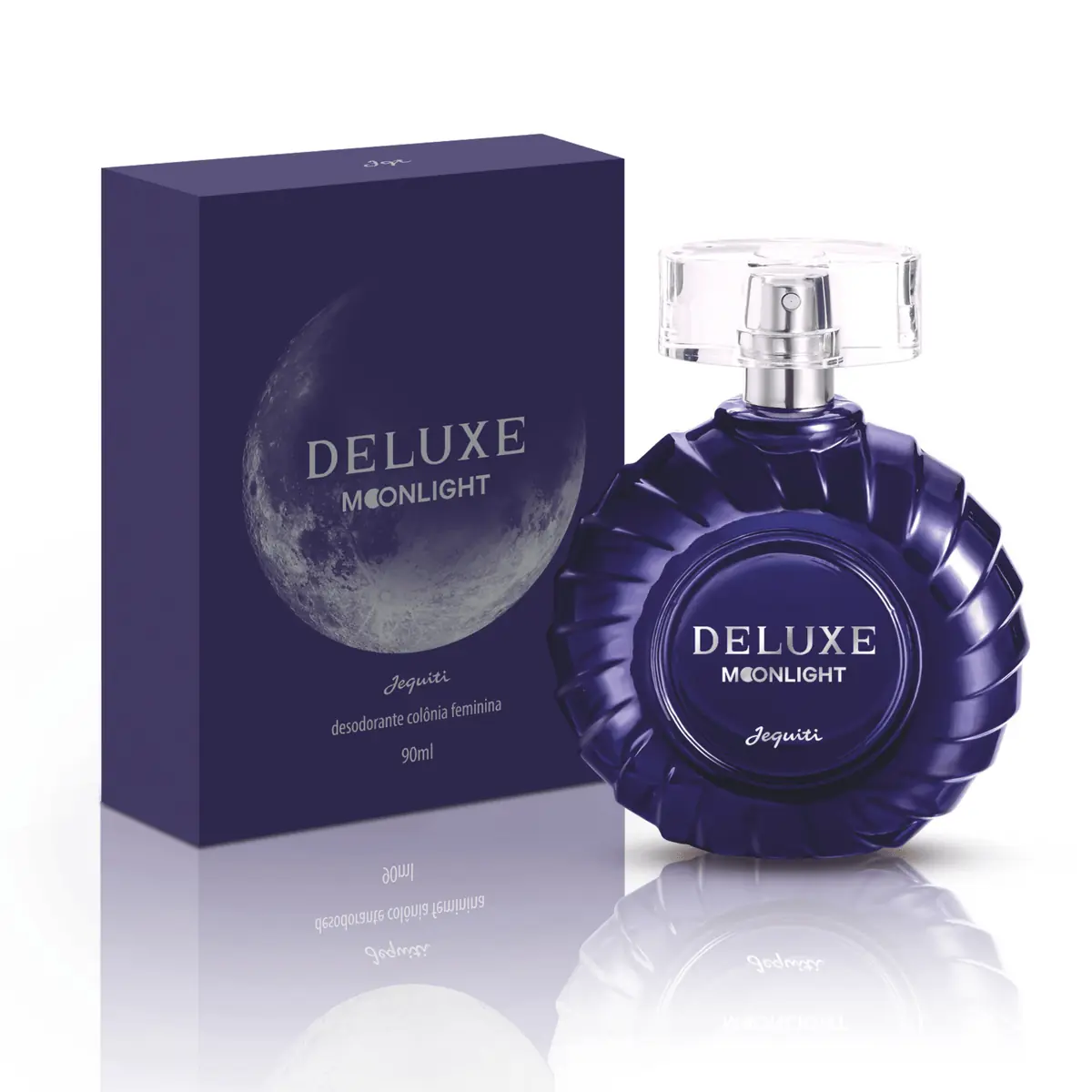 Deluxe Moonlight Desodorante Colônia Feminina, 90 ml - 1 um