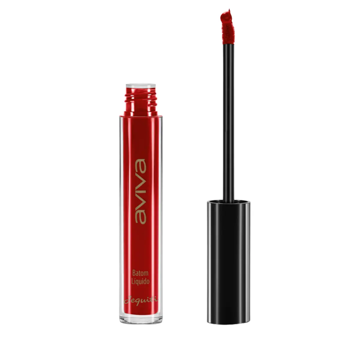 Aviva Batom Líquido Vermelho Luxo, 4 ml