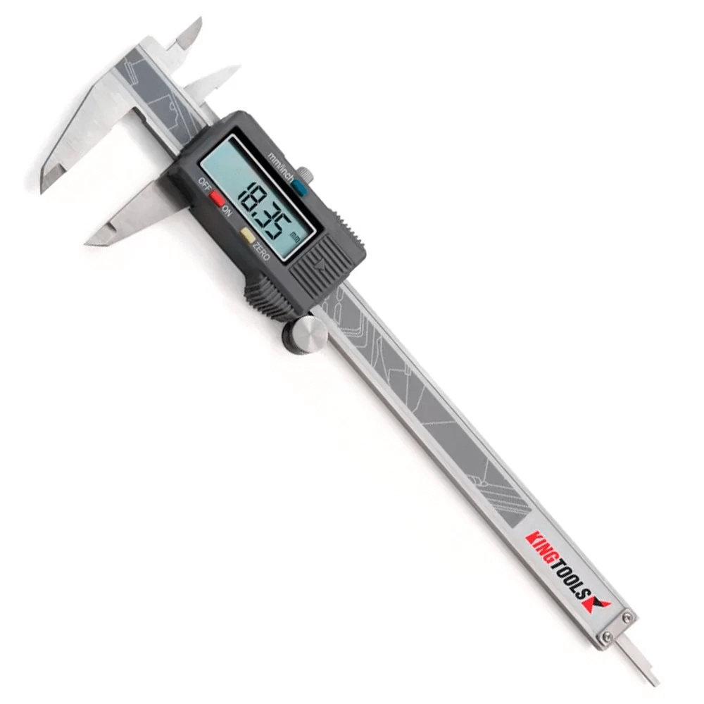 Paquimetro Digital 150mm/6" Digitos Grandes - Kingtools