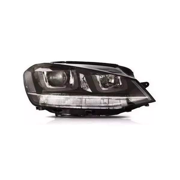 Farol Principal VOLKSWAGEN GOLF Lado Esquerdo com Led DLR - CAMBUCI IMPORTS 046397