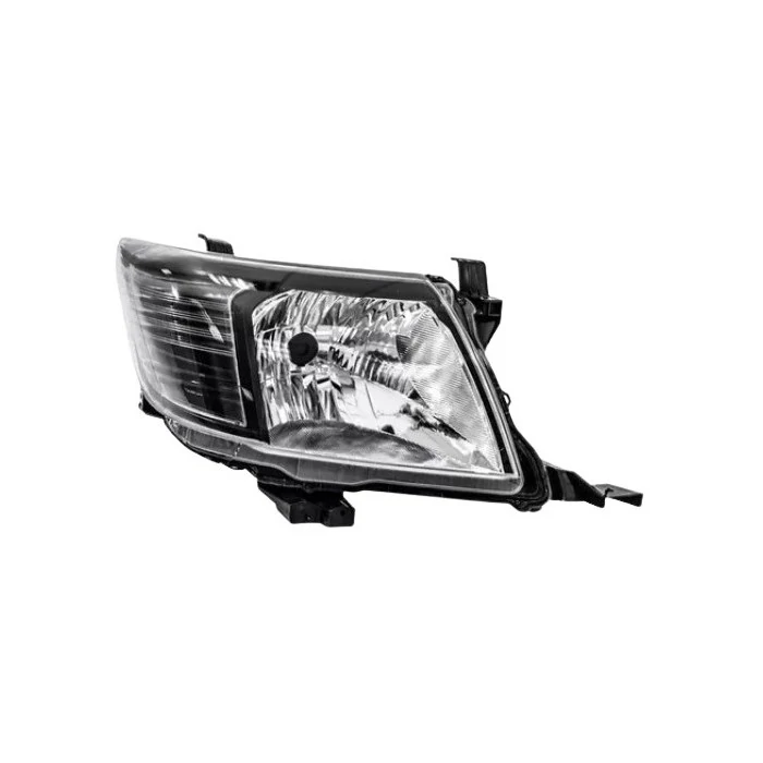 Farol Principal TOYOTA HILUX Lado Direito Máscara Negra - CAMBUCI IMPORTS 049950