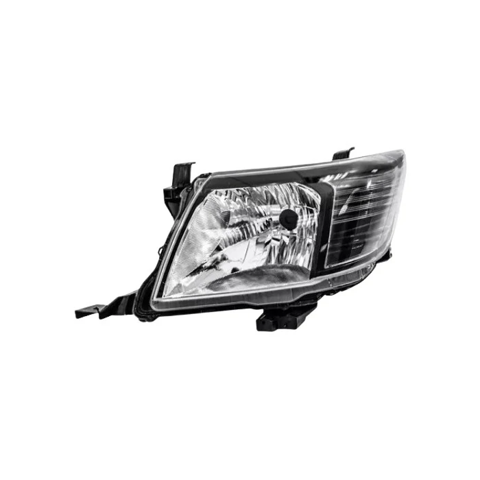 Farol Principal TOYOTA HILUX Lado Esquerdo Máscara Negra - CAMBUCI IMPORTS 049951