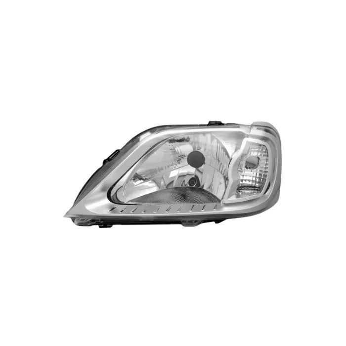 Farol Principal RENAULT LOGAN Lado Direito Máscara Cromada - CAMBUCI IMPORTS 050494