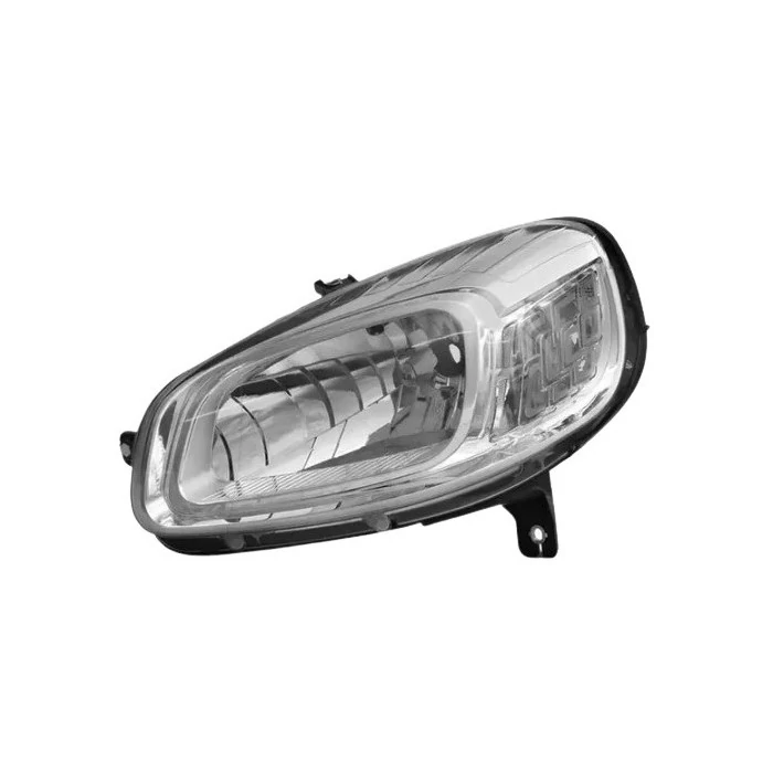 Farol Principal FIAT UNO Lado Esquerdo Máscara Cromada - CAMBUCI IMPORTS 051697