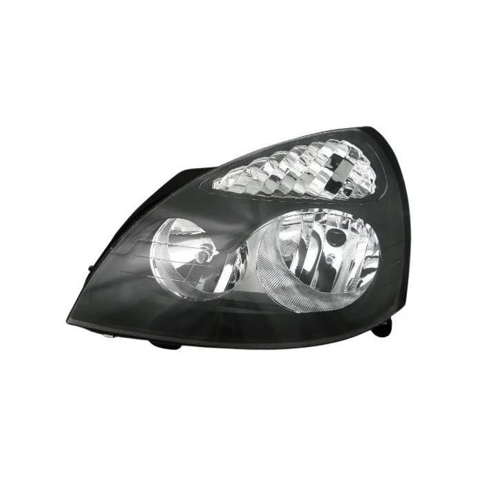 Farol Principal RENAULT CLIO Lado Esquerdo Máscara Negra H7/H1 - CAMBUCI IMPORTS 052318