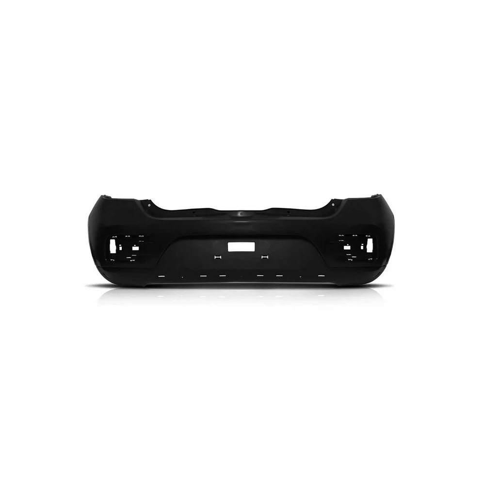 Para-choque Traseiro RENAULT SANDERO Preto - CAMBUCI IMPORTS 052914