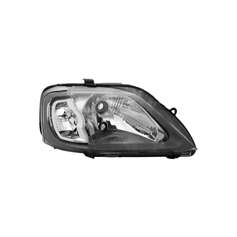 Farol Principal RENAULT LOGAN Lado Direito Máscara Cinza - CAMBUCI IMPORTS 053233