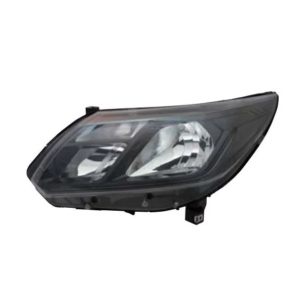 Farol Principal CHEVROLET - GM S10/TRAILBLAZER Lado Esquerdo Friso Preto Regulagem Manual - TYC 20F81005LH