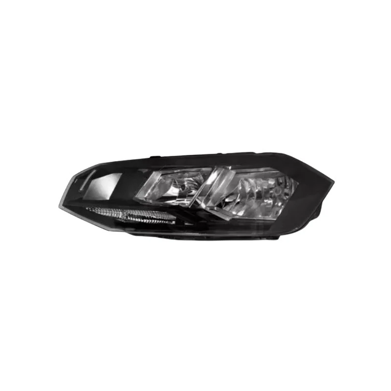 Farol Principal VOLKSWAGEN POLO/VIRTUS Lado Esquerdo Friso Preto - CAMBUCI IMPORTS 056545