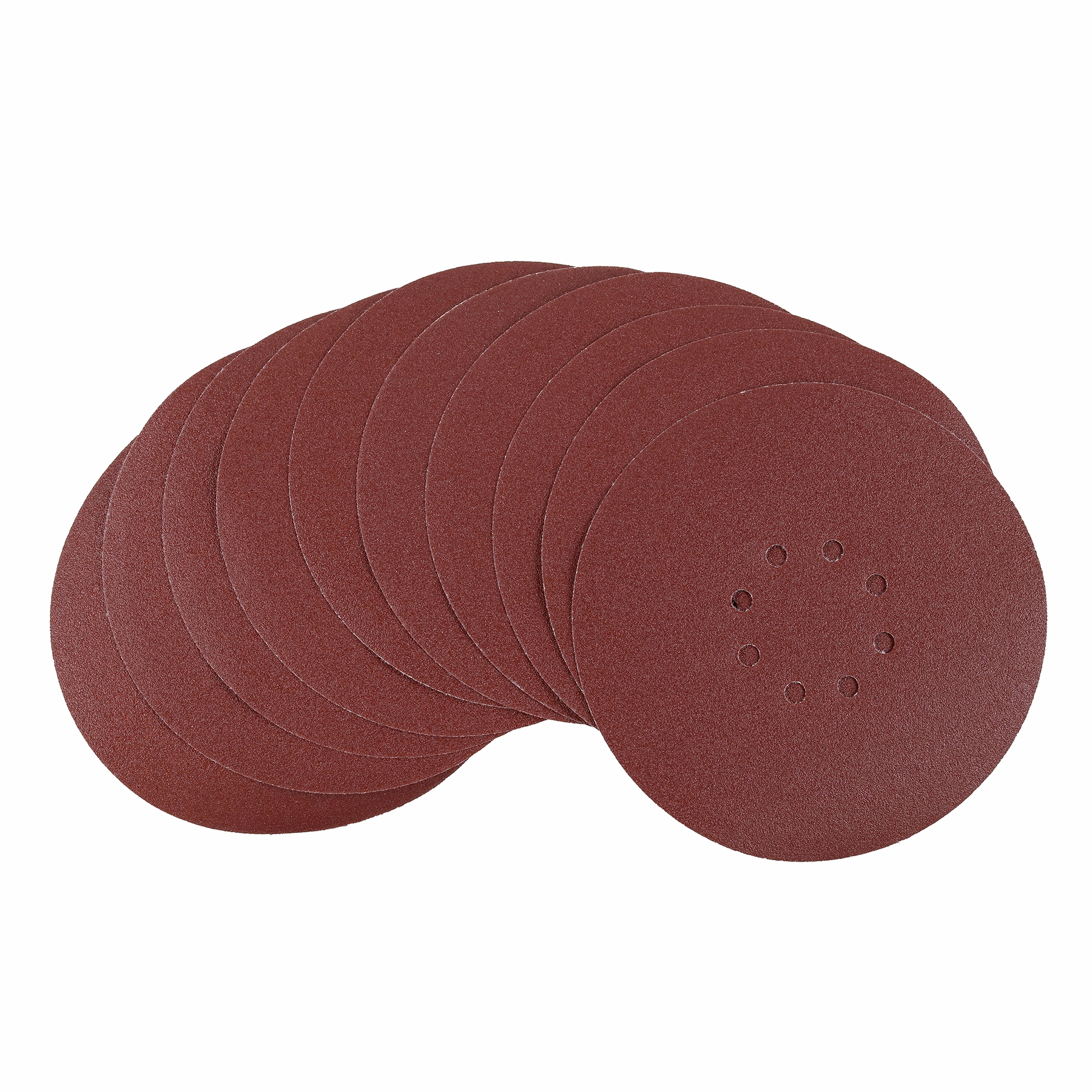 Jogo de Lixa para Lixadeira Roto Orbital Parede/Massa Grão 80 225mm 10 unidades WBR