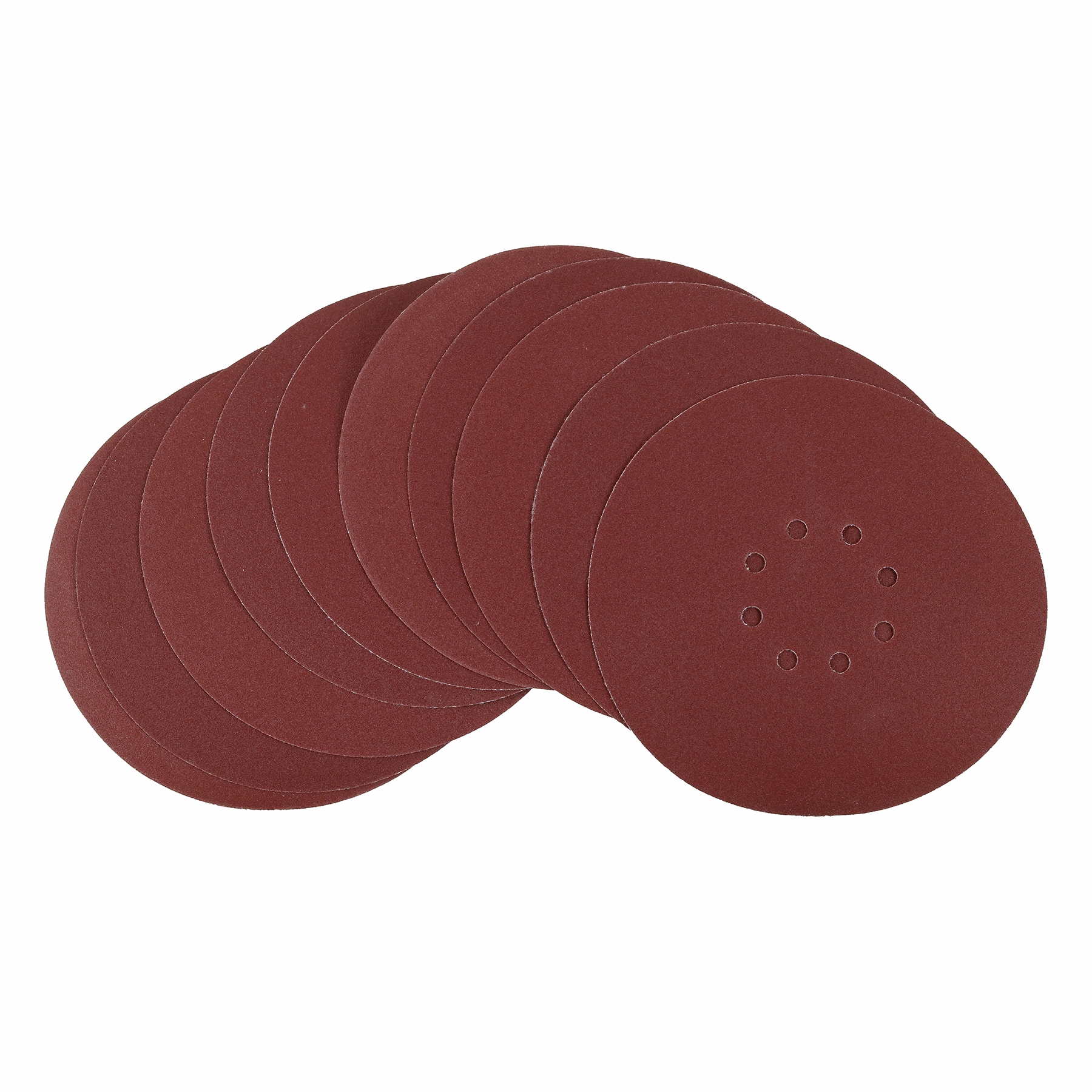 Jogo de Lixa para Lixadeira Roto Orbital Parede/Massa Grão 120 225mm 10 unidades WBR