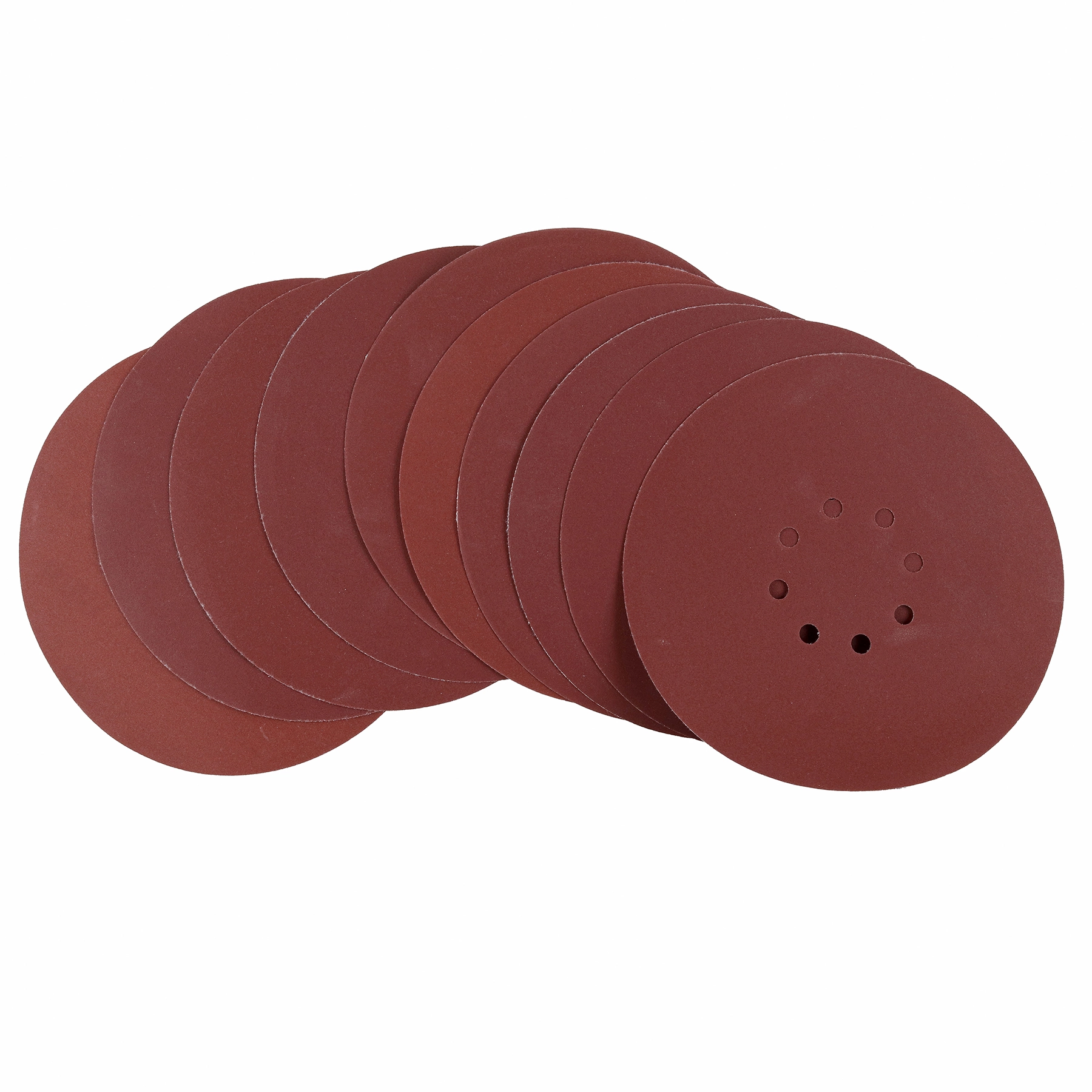 Jogo de Lixa para Lixadeira Roto Orbital Parede/Massa Grão 240 225mm 10 unidades WBR