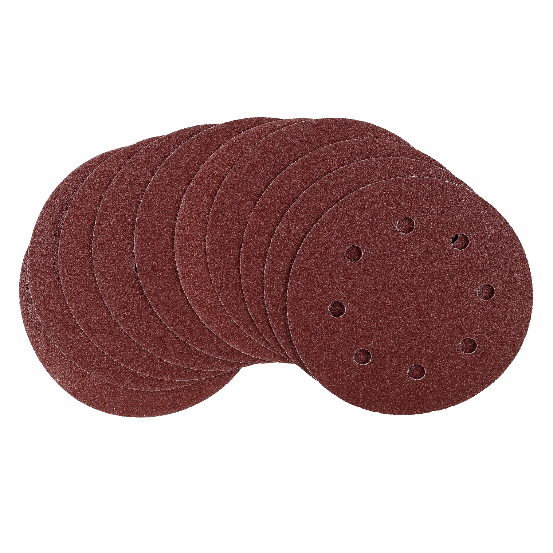 Jogo de Lixa para Lixadeira Roto Orbital Parede/Massa Grão 60 180mm 10 unidades WBR