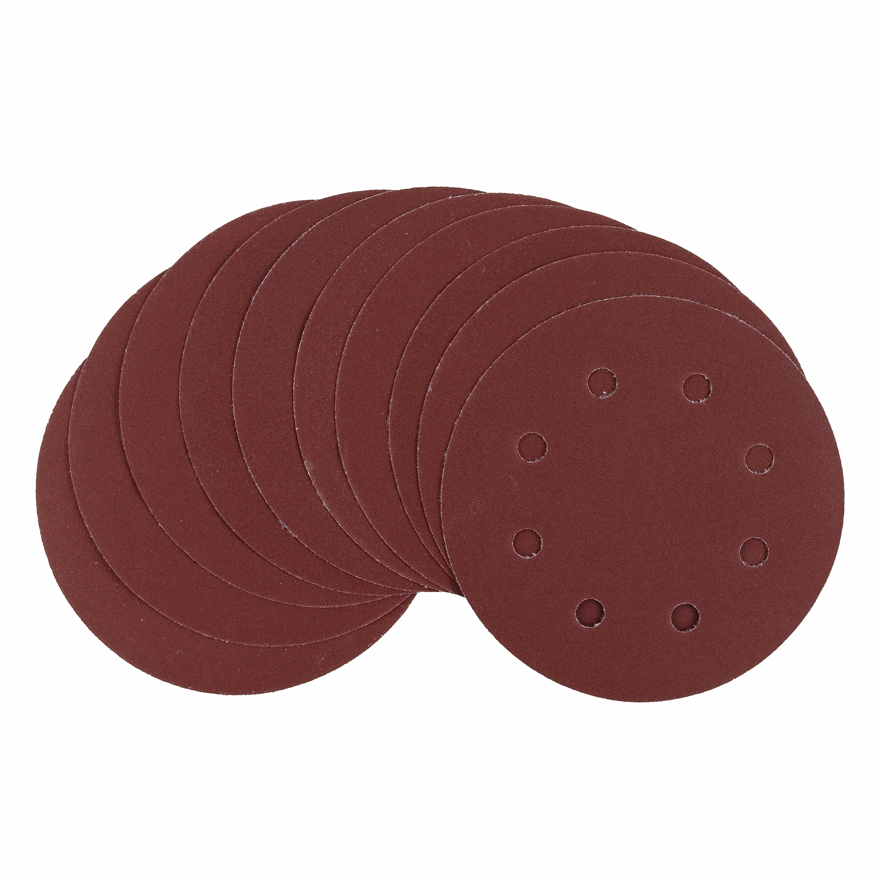 Jogo de Lixa para Lixadeira Roto Orbital Parede/Massa Grão 180 180mm 10 unidades WBR
