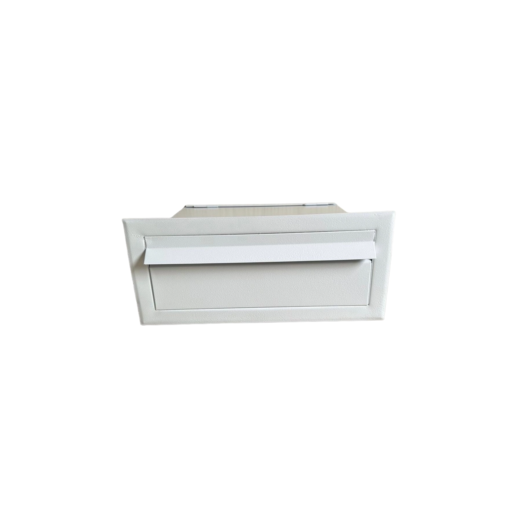Caixa de Correio para Muro com Fecho em Cadeado 16x36x25cm Branca Twm
