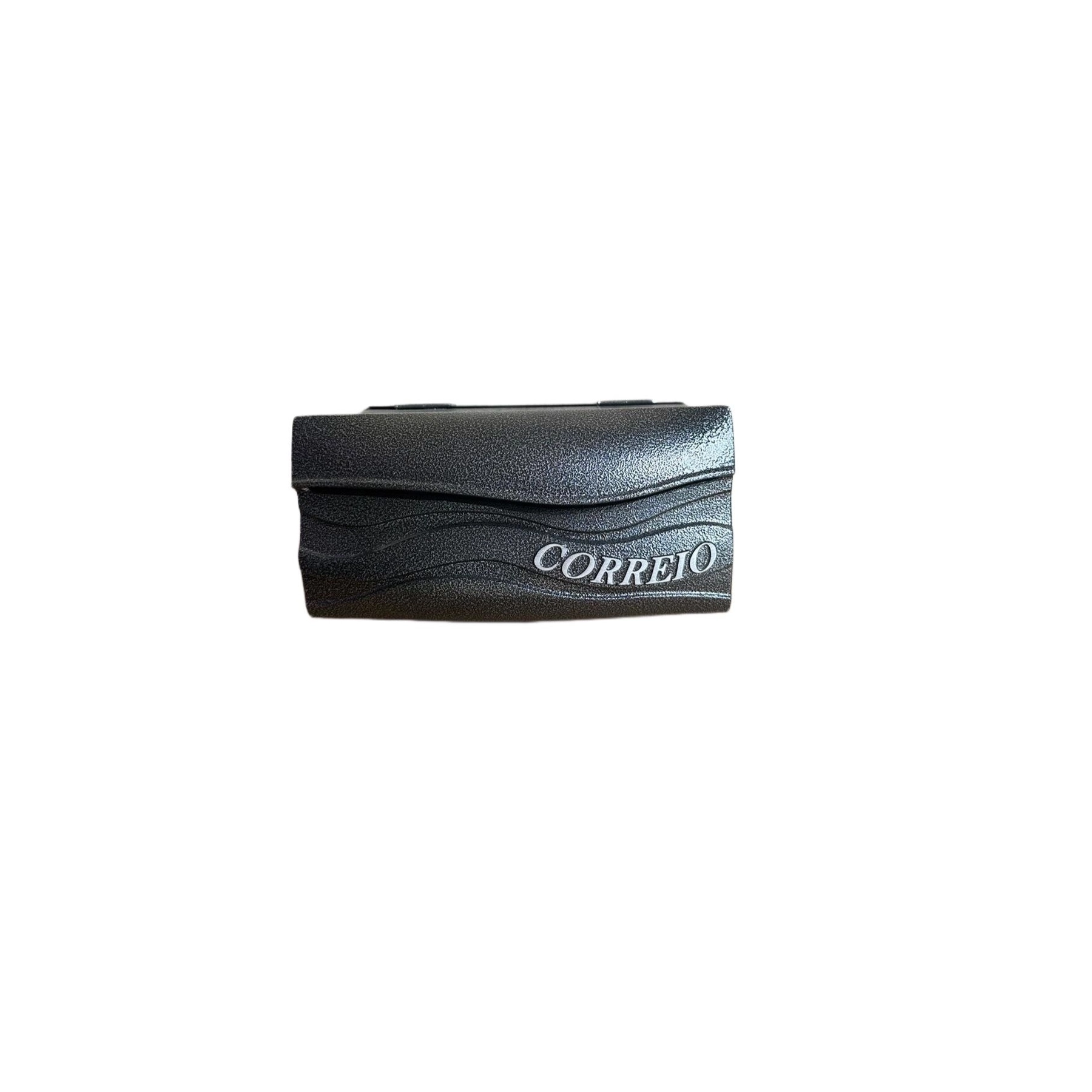 Caixa de Correio para Muro com Fecho em Cadeado 12x25x15cm Prata Twm