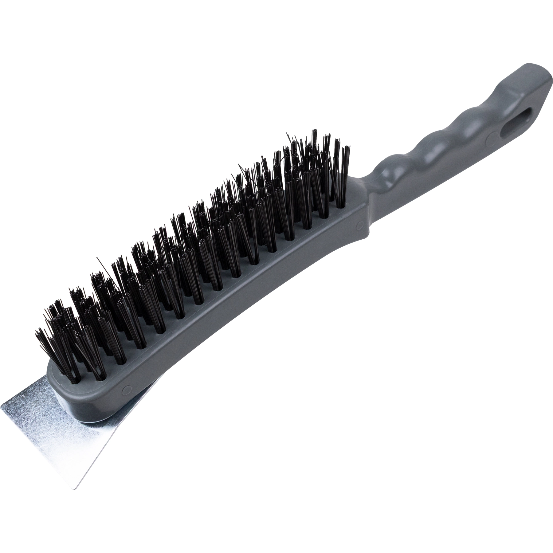 Escova de Aço para Limpeza 4 Fileiras e Raspador Worker