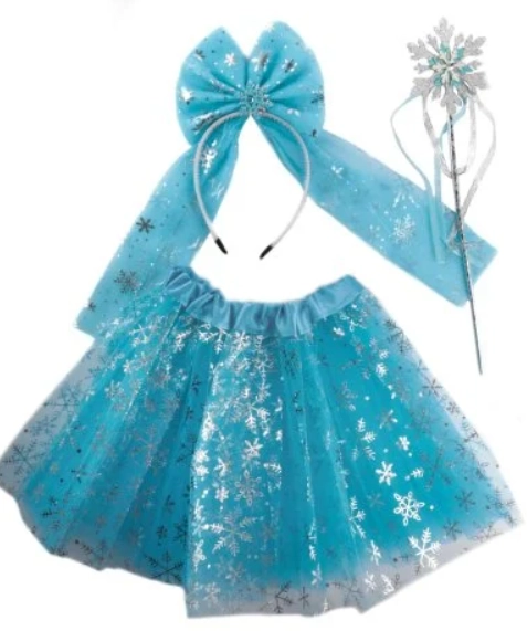 Kit Princesa Frozen C/tiara