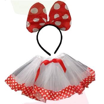 Kit Fantasia Princesa Minnie Tiara E Saia